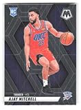 2024-25 Panini Mosaic #204 Ajay Mitchell RC Rookie Oklahoma City Thunder NBA Basketball Base Trading Card