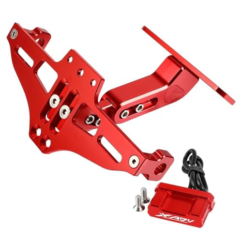 Support de plaque X-ADV 750 kit anti-vibration garde-boue arrière net