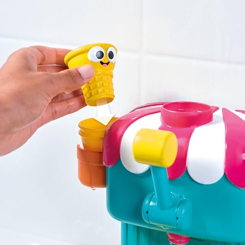 Toomies Deluxe Schaumeismaschine Badewannenspielzeug, Wandmontiertes Schaumbad Spielzeug für Kinder, Rollenspiel Wasserspielzeug, Sensorische Baby- und Kleinkindspielzeuge ab 18 Monaten
