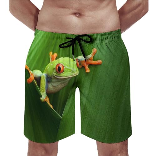 Maillot de bain séchage rapide UMENG à motif grenouille amusant S