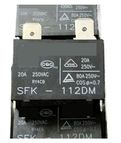 Relais de puissance 12V 112DM 20A commutateur carte électronique et domotique lot de 5