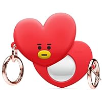 elago BT21 Custodia in Silicone Compatibile con AirTag Case, Air Tag Keychain - Protezione da...