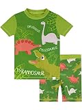 Atuendo súper cómodo y elástico con motivo de dinosaurio.
