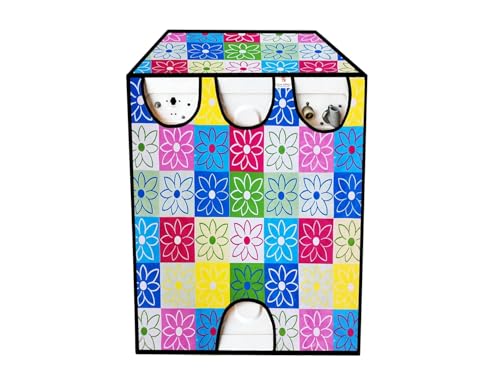 Image of Front Load Fully Automatic Washing Machine Cover for 8.5kg to 10kg | Waterproof & Dustproof Polyester Cover with Zip Closure | Suitable with Samsung, IFB, LG, Bosch & More (67 x 67 x 87 cm)