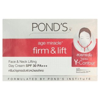 Ponds Age Miracle Firm & Lift Face & Neck Lifting Day Cream SPF 30pa+++ Net Wt.50 G.