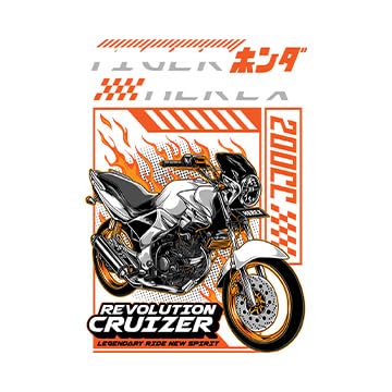 Image of BLINKART Honda Tiger (Custom) Car Posters Sticker Gift Items for Boys Room Wall Decor || Comes with Double-Sided Tape|| Decoration Bedroom Living Room Office Studio Decor | 12x18 In (A3) - CAR-290