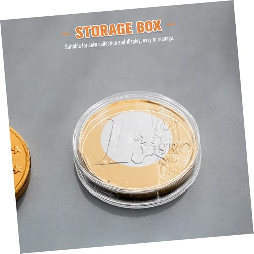 Caja Organizadora Transparente con Relleno Interior para Monedas miniatura 4