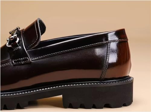 Men's Casual Dress Shoes Slip-on Lightweight Penny Loafers4