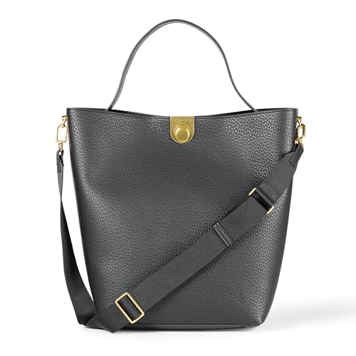 Amazon Essentials Sac Seau Oversize Femme, Noir, Taille unique