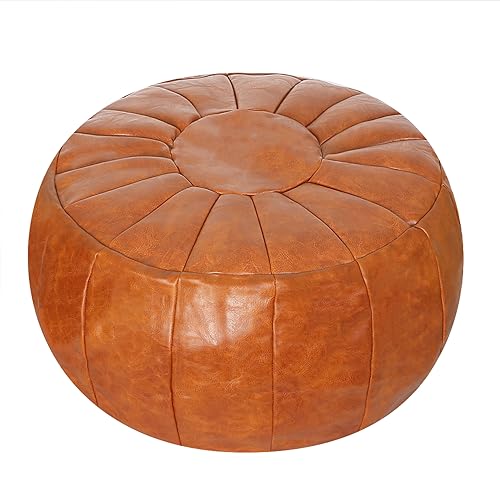 ROTOT Decorative Pouf Cover, Ottoman, Bean Bag...