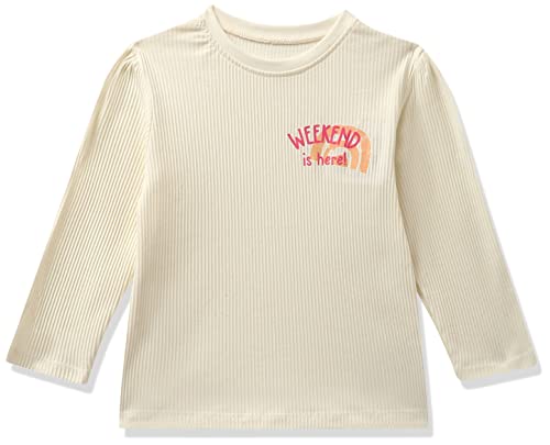 Image of miniklub Baby-Girl's Cotton Regular Fit Knit Top