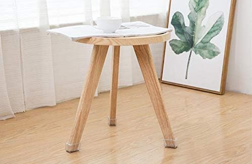 Miniatura 6 de Protectores de suelo para patas de silla, ajuste rectangular, longitud de 1-916 a 1-1316 pulgadas y ancho de 1 a 1-316 pulgadas, tapas grandes de