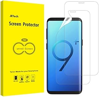 JETech Screen Protector for Samsung Galaxy S9 Plus S9+ (NOT for S9), TPU Ultra HD Film, Case Friendly, 2-Pack