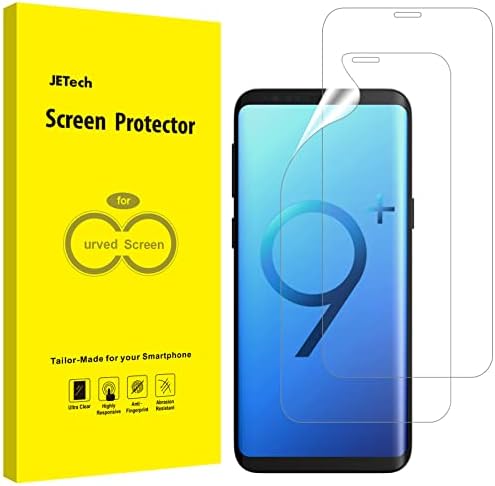 JETech TPU Screen Protector for Samsung Galaxy S9 Plus, 2-Pack