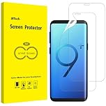 JETech Screen Protector for Samsung Galaxy S9 Plus S9+, TPU Ultra HD Film, Case Friendly, 2-Pack
