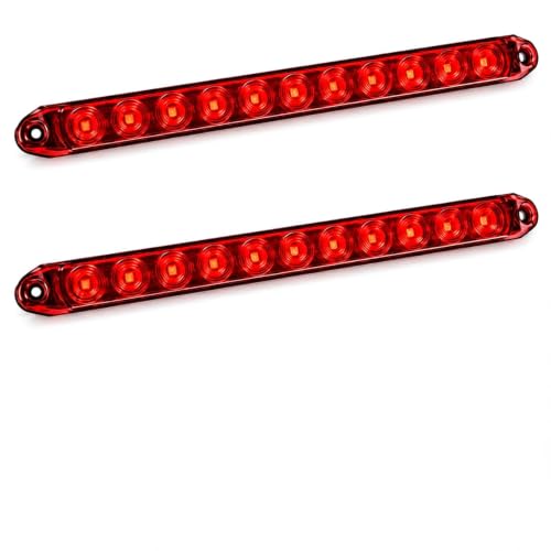 Frienda 2 Pcs Trailer Lights 16 Inch 11 LED Tail Lights Bar