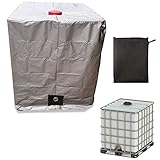 fundas para tanques de motos MATERIAL PREMIUM: Funda deposito agua 1000 litros está hecho de material de tela Oxford 210D que es resistente a la intemperie, al agua, a los rayos UV y al desgarro. Incluso en climas soleados, IBC tanque funda proporciona una excelente protección UV, reduce el crecimiento de materia orgánica natural a la luz del sol y previene en gran medida el crecimiento de algas en los tanques de almacenamiento.