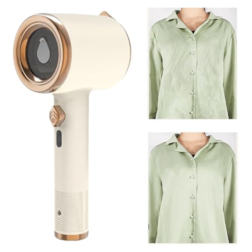 RASTKY Plancha de de Mano Eliminador de Arrugas Eficiente con Planchado en Aerosol para Uso Doméstico y de Viaje Plancha de Ropa Eléctrica de 33 W para Ropa Prendas de Tela (Beige)