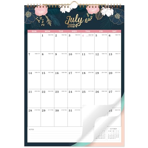 2026 Calendar - 2026 Wall Calendar, Jan 2026 - Dec 2026, 12" x 17â, Twin-wire Binding, Hanging Hook, Holidays, Julian Dates