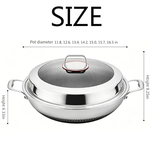 Wok de Titanio con Insertos para Cocción, 11.8 in miniatura 2