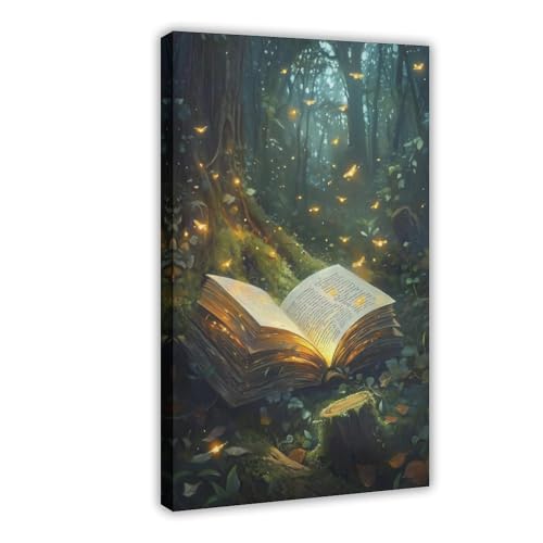 Tableau Magic Forest Book pour Évader Votre Esprit au Bureau