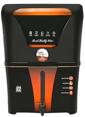 AQUA HEALTH CARE 4 in 1 Copper RO Water Purifier with 10 Stage Pu...