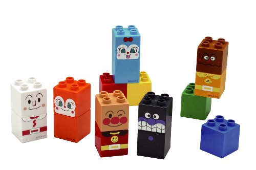 BlockLabo Anpanman Friends Block Set