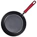 Rachael Ray Create Delicious Deep Hard Anodized Nonstick Frying Pan Set / Skillet Set - 9.5 Inch and 11.75 Inch, Gray