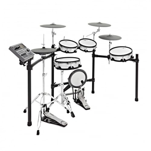 Gear4music DD800 Electronic Drum Kit with Hi-hat, Snare Stand and Kick