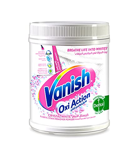 Vanish Fabric Oxi Action Stain Remover Powder 450g White Clothes