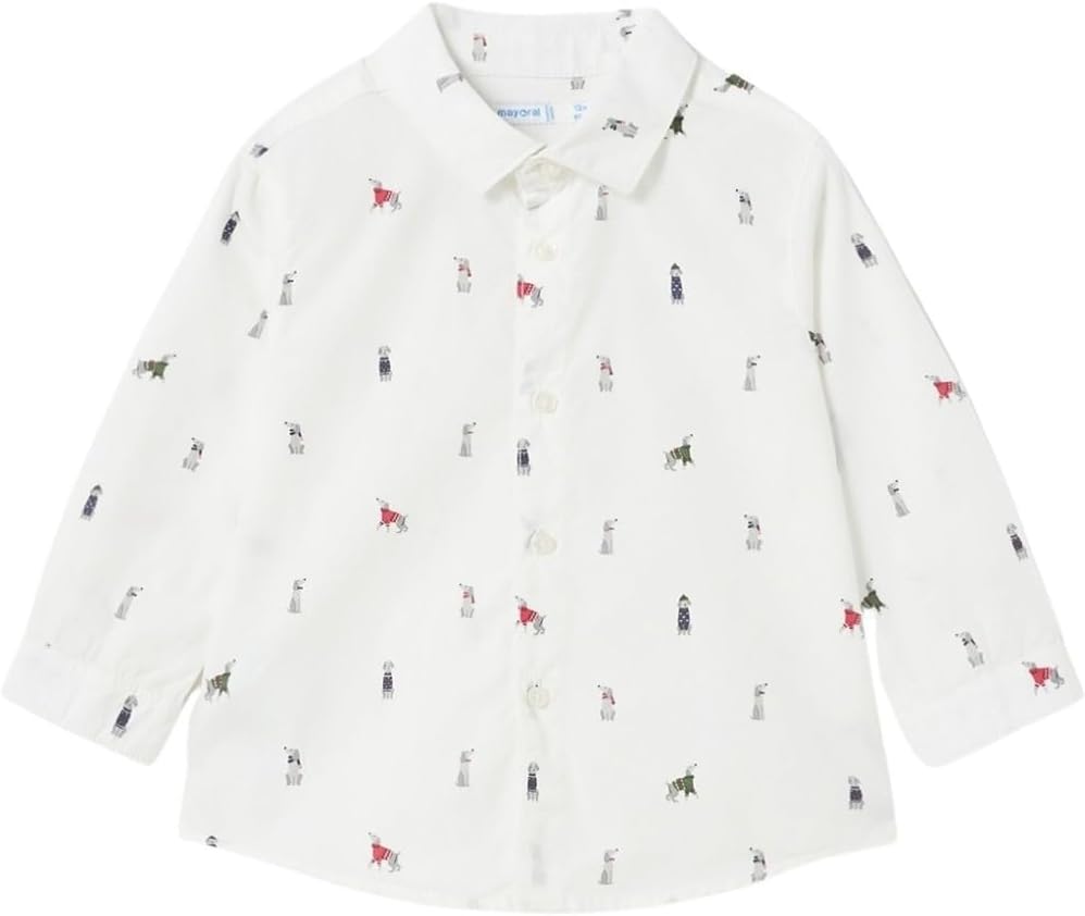 Mayoral L/s Shirt for Baby-Boys White