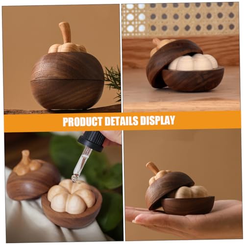 Difusor aromático eléctrico de madera Unomor pequeño miniatura 7