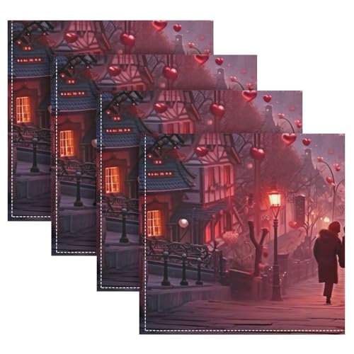 Set de 6 Servilletas de Tela Cuadradas de 50.5x50.5 cm miniatura 5