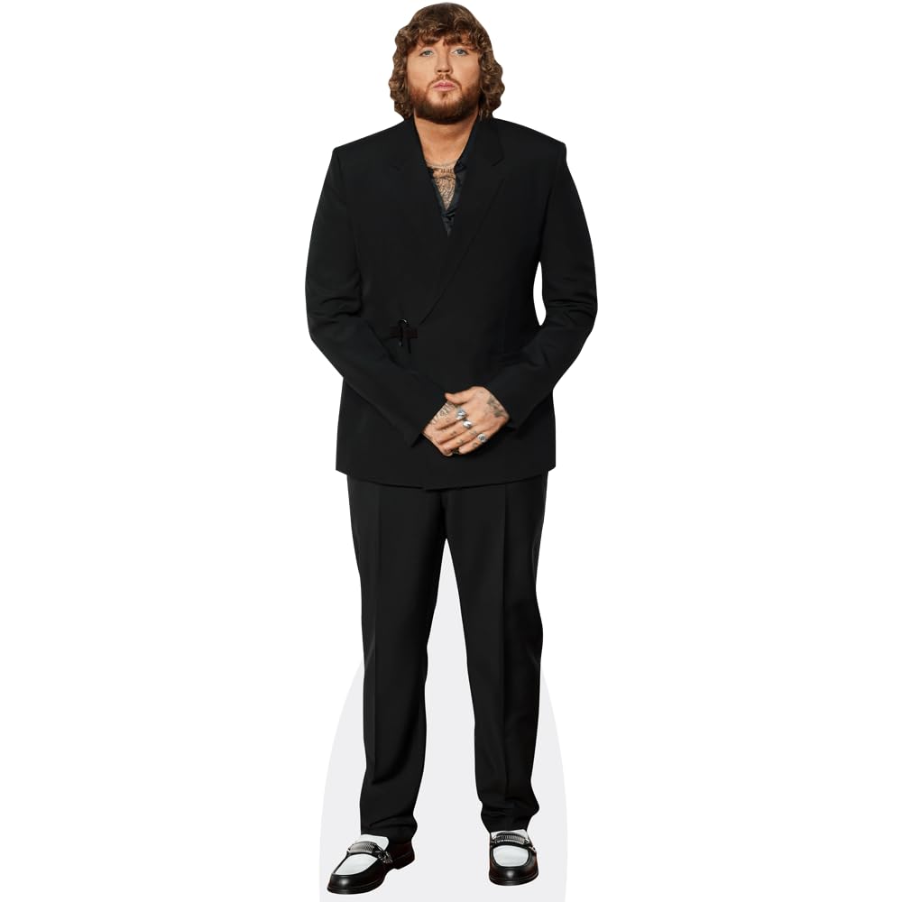 Celebrity Cutouts Life Size Cutout James Arthur (Black Suit)