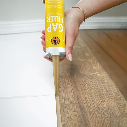 Image of Gap Filler - 310ml (Black) Flexible Filler for Hard Surface Floors