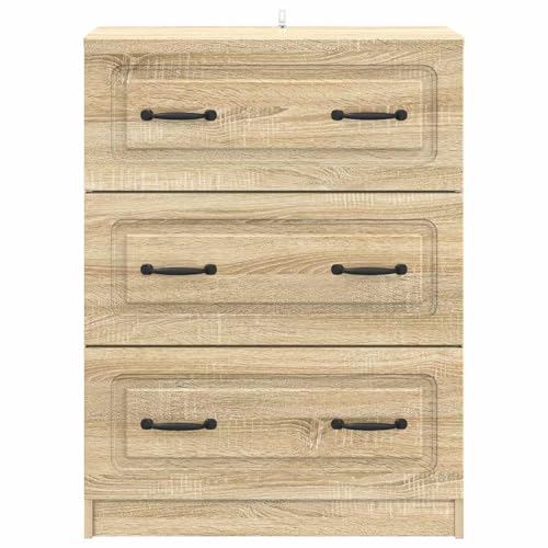 Commode en bois chêne Sonoma pour résoudre le manque de rangement