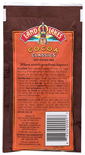 Land O Lakes Mix Cocoa Classic Chocolate Supreme, 1.25 Oz #TOP2