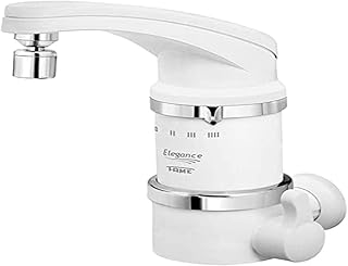 Fame TORNEIRA ELÉTRICA PAREDE BICA ALTA 5400W ELEGANCE 3389 220V, Branco  