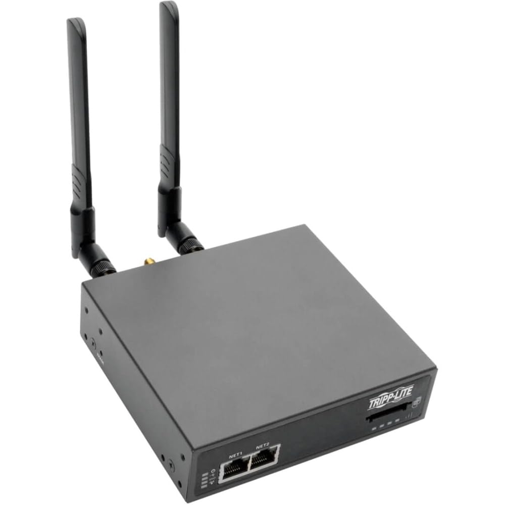 Tripp Lite 8-Port Console Server Built-In Modem Dual GbE NIC Flash Dual SIM (B093-008-2E4U-M)