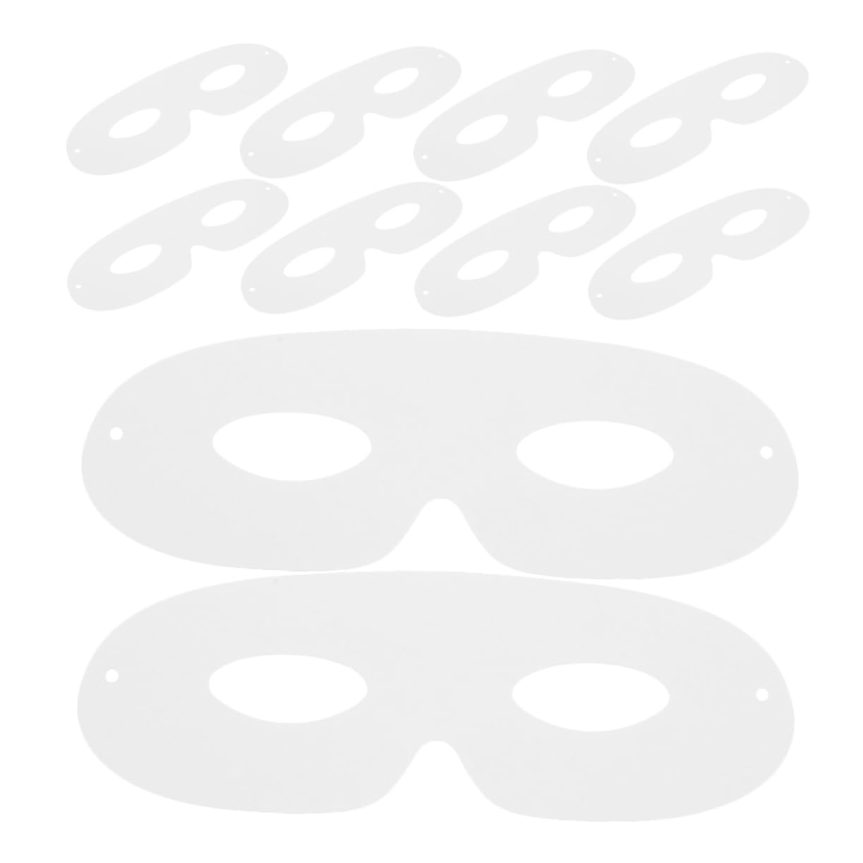 Toyvian 160 Pezzi Dipinta A Mano Maschera Maschera Vuota Per Cosplay Del Partito Maschera Mascherata Maschere Del Partito Vuote Maschere Di Carta Fai Da Te Maschera Di Ballo