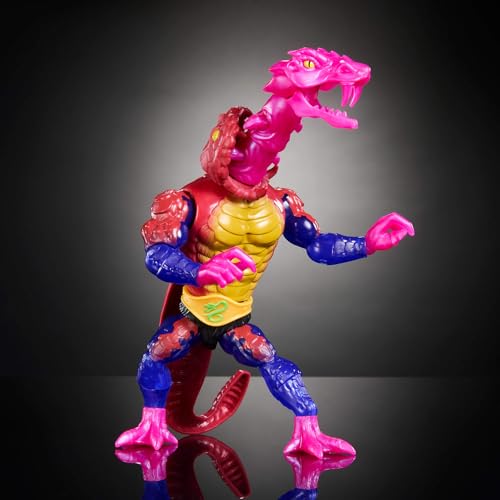 Masters of the Universe Origins Turtles of Grayskull Rattlor Reptile Wars Bewegliche Actionfigur… – Ansicht 3