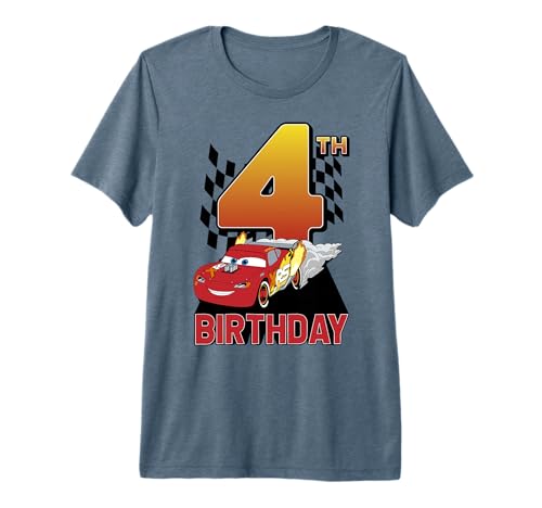 T-shirt Lightning McQueen : le cadeau d'anniversaire idéal pour les 4 ans