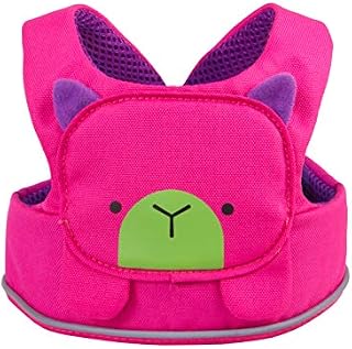 Trunki ToddlePak - Fuss Free Baby Walking Reins and Toddler Safety Harness  Betsy Bear (Pink)