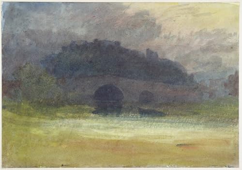 Tableau Toile Affiches d'Art Paysage du Soir Turner Yorkshire 60x90