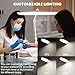 gelpal 3000 Lumens Adjustable LED Desk Lamp & Task Lamp - Bright, Dimmable Lighting for Office, Crafts, Nails &Salon Hobbies with Clamp (CCT, White)