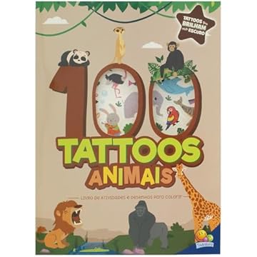 Capa do livro Tattoo Mania: Animais