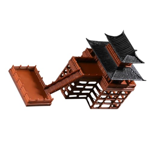 Bonsaï décoration YRYRYW pavillon chinois pour embellir un balcon sans vie