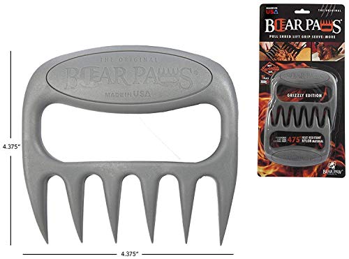 The Original Bear Paws Shredder Claws - Easily Lift, Handle, Shred, and Cut Meats - Essential for BBQ Pros - Ultra-Sharp - Thumbnail 3