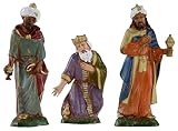 fete des rois mages en anglais Rois Mages Landi 10 cm Generico Trois Rois Mages Série 10 cm Landi Moranduzzo