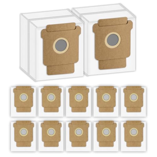 (12 Pezzi) Max 705 Vac Sacchetti Di Ricambio Per iRobot Roomba 104, 105 Vac, 105 Combo, Plus 405 Combo, Plus 505 Combo, Max 705 Vac, Vacuum 2 Essential Q0520 Sacchetti Per Vuoto, Accessori
